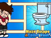 Spel Maze Escape Toilet Rush aanlyn