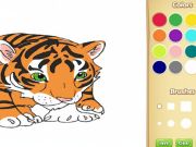 Spel Baba tier kleurboek aanlyn