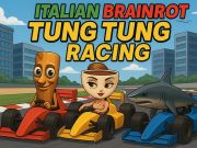 Spel Italiaanse Brainrot Tung Tung Racing aanlyn