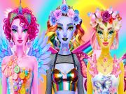 Spel Skitterende divas make-up aanlyn