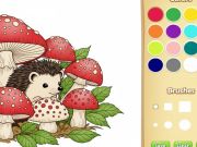 Spel Spotprent dierekleurboek vir kinders aanlyn