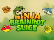 Spel Ninja Brainrot Slice aanlyn