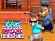 Spel Obby Escape: Prison Rat Dance aanlyn
