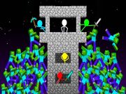 Spel Stickman vs Zombies: Epic Fight aanlyn