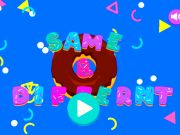 Spel Dieselfde en verskillende donut aanlyn