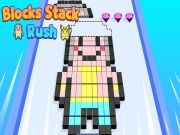 Spel Blokke Stack Rush aanlyn