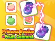 Spel Princess Rescue Fruit Connect aanlyn