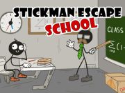 Spel Stickman Escape School aanlyn