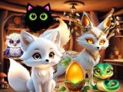 Spel Geheimsinnige bekendes betowerde bestiary aanlyn
