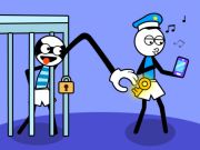 Spel Stickman Troll Thief Puzzle aanlyn