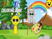 Spel Sprunki kleurboek aanlyn