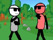 Spel Stickman Gun- Minder gevegte aanlyn Spel Stickman Gun- Minder gevegte aanlyn