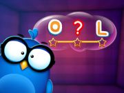 Spel Woorde met uil aanlyn