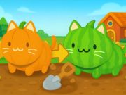 Spel Brainrot Garden. Merge katte aanlyn