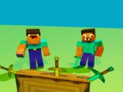 Spel Noob vs pro maar mes tref minecraft aanlyn