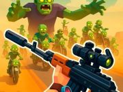 Spel Zombie Road: Skieter met vernietiging aanlyn