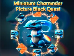 Spel Miniatuur Charmander Picture Block Quest aanlyn