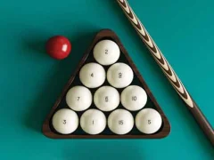 Spel Billiards 3D: Russiese piramide aanlyn