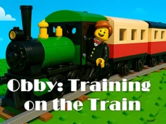 Spel Obby: Opleiding op die trein aanlyn