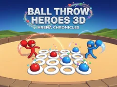 Spel Ball Gooi Heroes 3D aanlyn