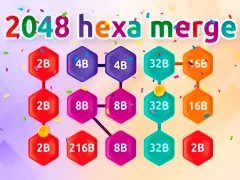 Spel 2048 Hex Chain Merge aanlyn
