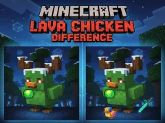 Spel Minecraft Lava Hoender verskil aanlyn