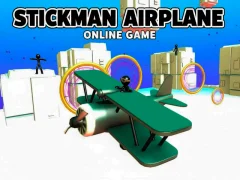Spel Stickman-vliegtuig aanlyn