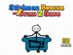 Spel Stickman Rescue Draw 2 Save aanlyn