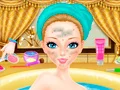 Spel Swanger koningin in die spa aanlyn