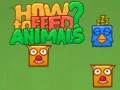 Spel Hoe om diere te voed? aanlyn Spel Hoe om diere te voed? aanlyn