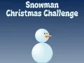 Spel Snowman Kersuitdaging aanlyn