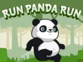 Spel Hardloop, panda, hardloop aanlyn