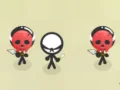 Spel Stickman Ninja Hardloop aanlyn
