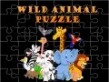 Spel Wilde Diere Legkaart aanlyn