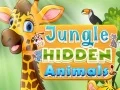 Spel Versteekte Diere in die Dschungel aanlyn
