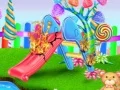 Spel Skoonmaak van die Candy Tuin aanlyn Spel Skoonmaak van die Candy Tuin aanlyn