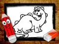 Spel Terug na Skool: Dinosaurusr kleurboek aanlyn