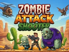 Spel Zombie Attack Shooter aanlyn