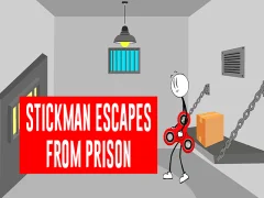 Spel Stickman ontsnap uit die gevangenis aanlyn