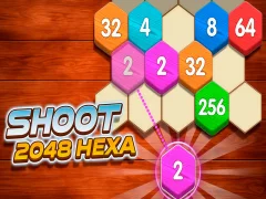 Spel Skiet 2048 Hexa aanlyn