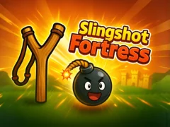 Spel Slingshot Fortress aanlyn