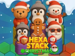 Spel Hexa Stack Kersfees aanlyn