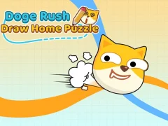 Spel Doge Rush Draw huis Puzzle aanlyn
