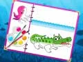 Spel Seediere Kleurboek aanlyn Spel Seediere Kleurboek aanlyn
