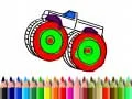 Spel Terug na skool: Monstertruck kleur aanlyn Spel Terug na skool: Monstertruck kleur aanlyn