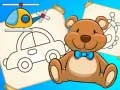 Spel Nuwe Kinders Kleurbok aanlyn