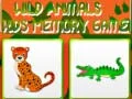 Spel Kinderspel vir geheue met wilde diere aanlyn