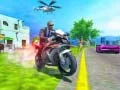 Spel Polisie Motorfiets Bestuurder aanlyn