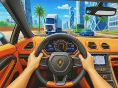 Spel Crazy Traffic Racer aanlyn