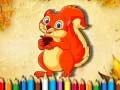 Spel Eekhoorn Kleurlingboek aanlyn Spel Eekhoorn Kleurlingboek aanlyn